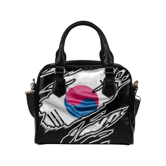 Flag South Korea patriot love Shoulder Handbag