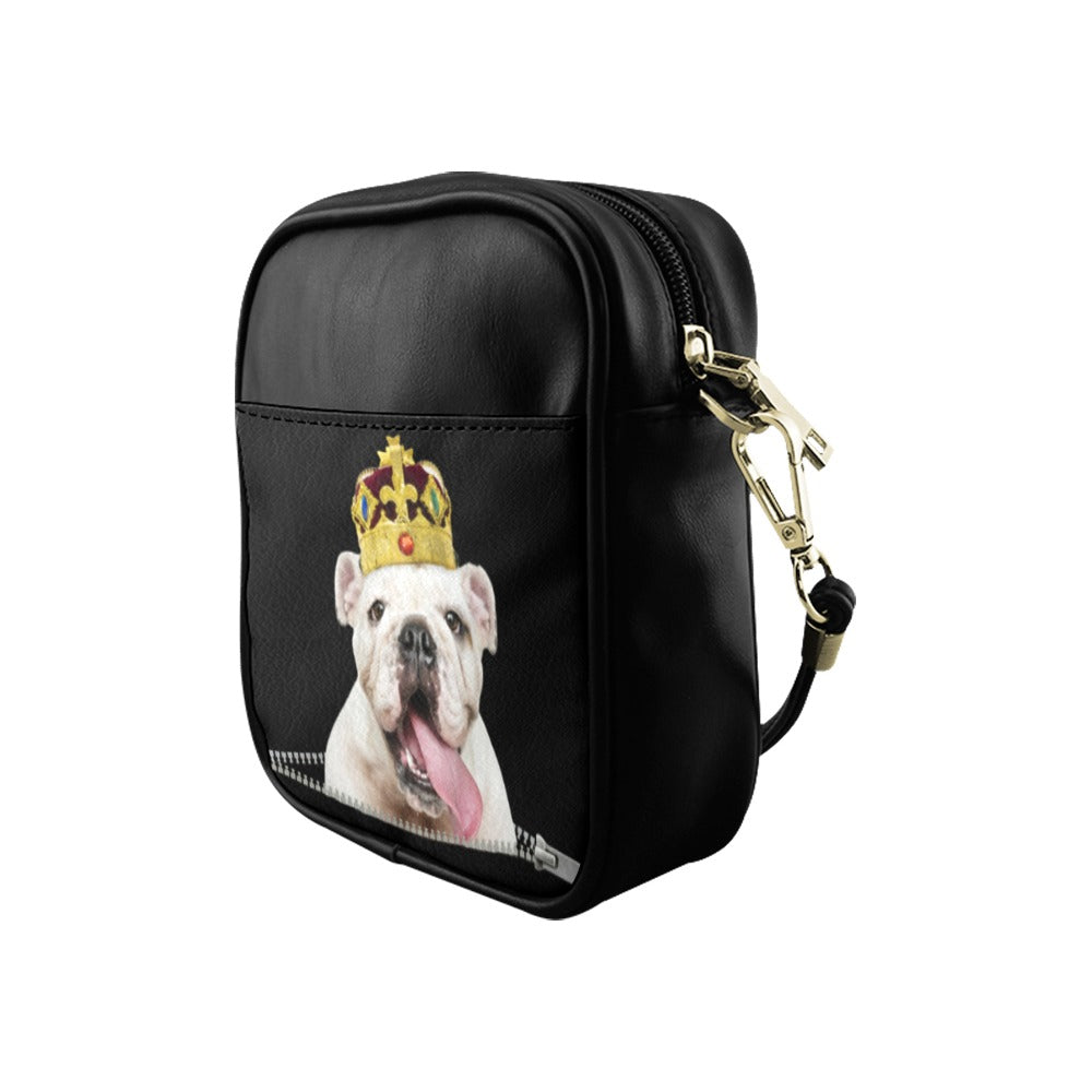 English Bulldog King Sling Bag