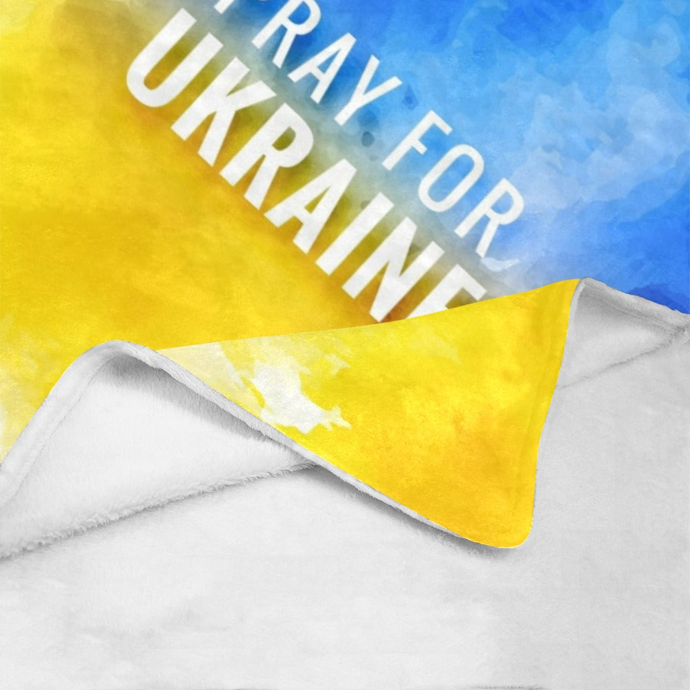 Modern Ukraine Flag Ultra-Soft Micro Fleece Blanket 60"x80"