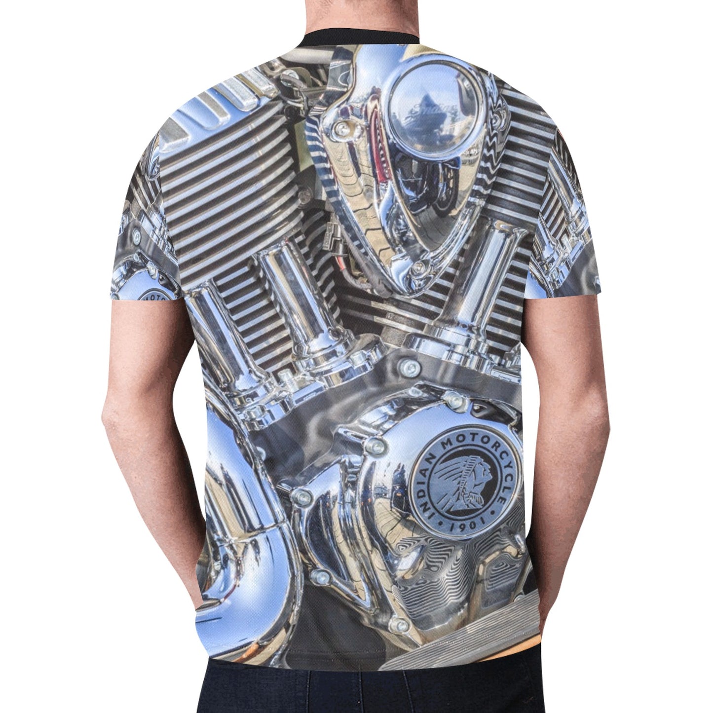 Motorbike Motor Mechanic Biker New All Over Print T-shirt