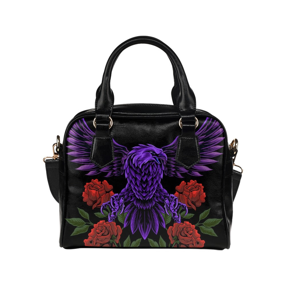 Eagle Rose Shoulder Handbag