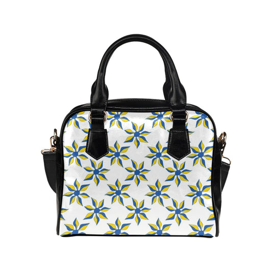 Ukraine Decorative Floral Shoulder Handbag