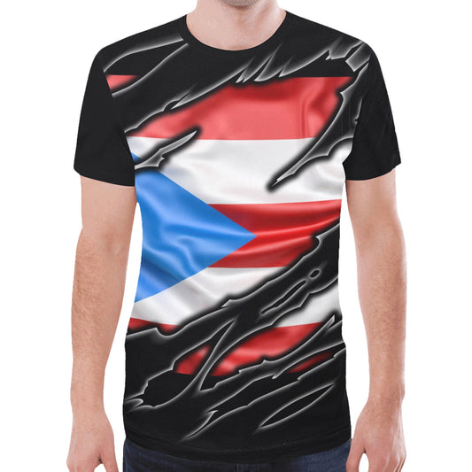 Puerto Rico Flag New All Over Print T-shirt