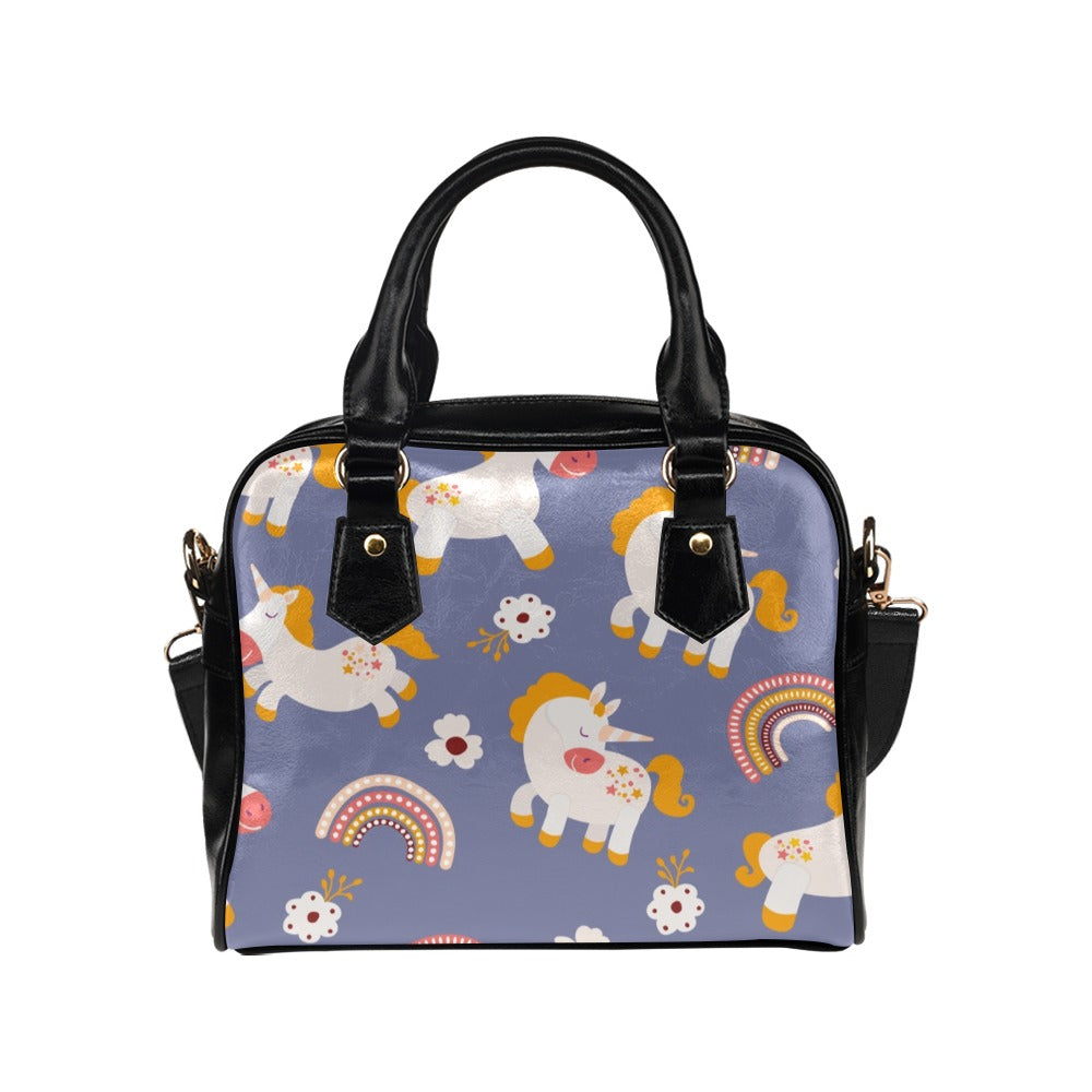 Unicorn pattern Shoulder Handbag