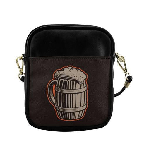 Beer Mug Sling Bag