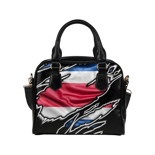 Flag Costa Rica patriot love Shoulder Handbag