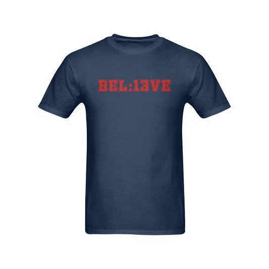 Believe 13 Seconds KC Navy Men's T-Shirt