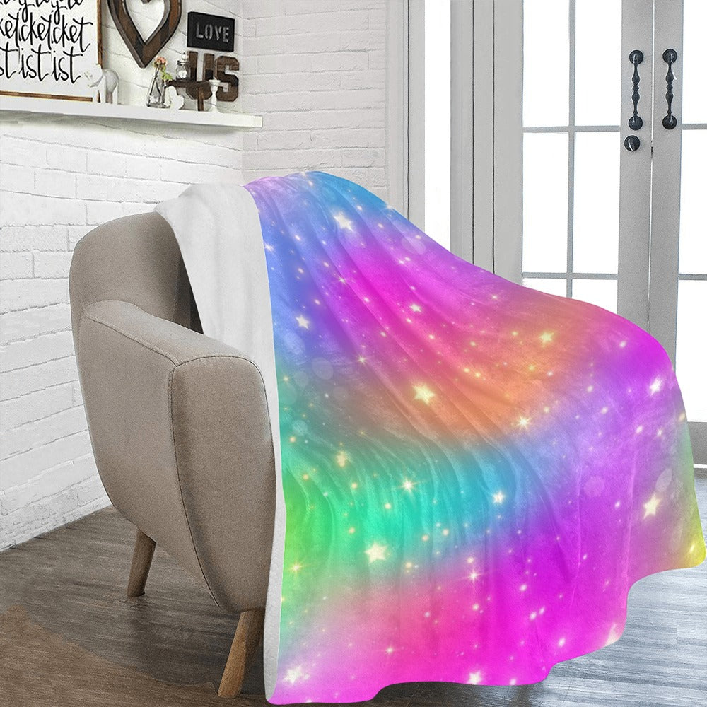 Stars Abstract Ultra-Soft Micro Fleece Blanket 60"x80"