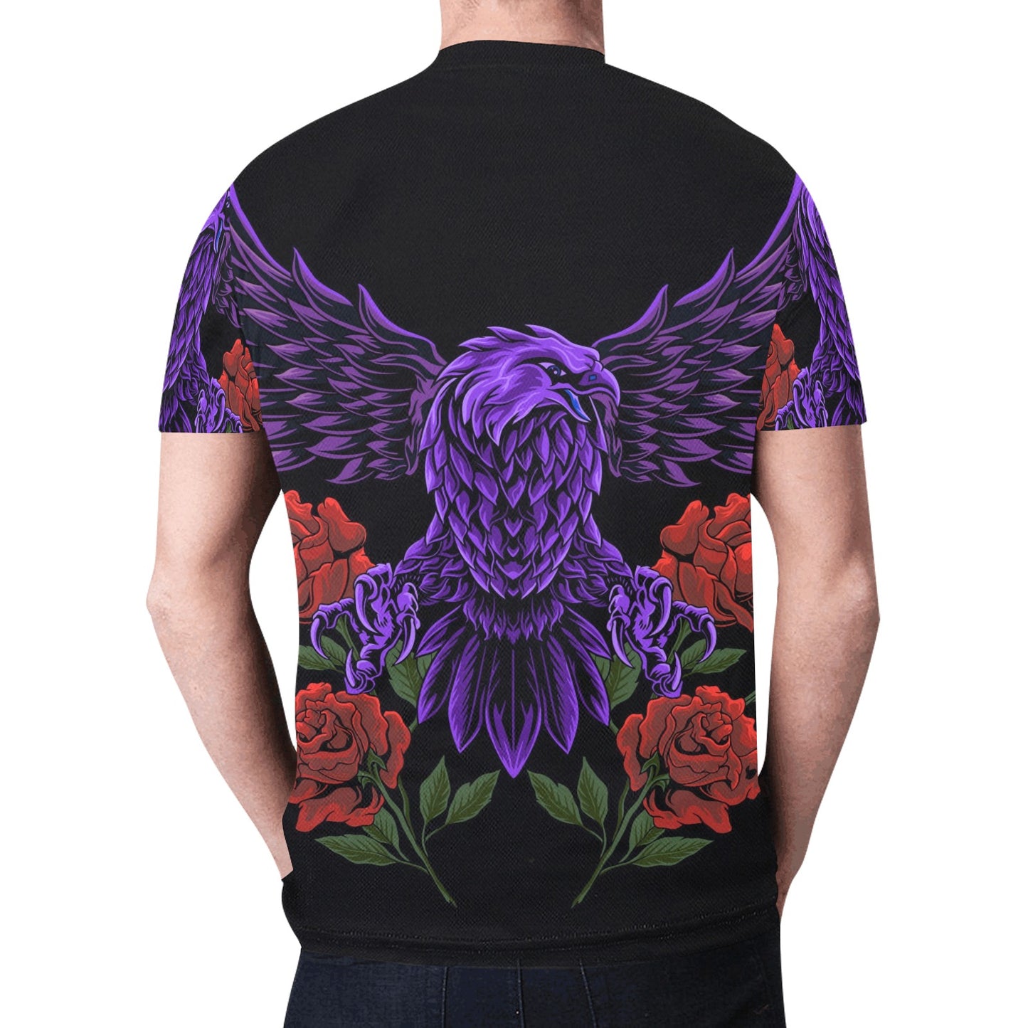 Eagle Rose New All Over Print T-shirt