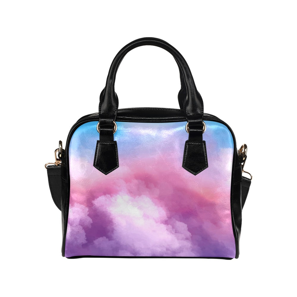 Color Clouds Shoulder Handbag