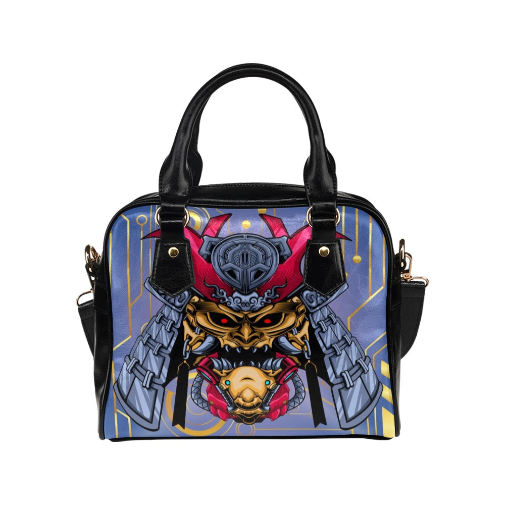 Japanese Devil Robot Shoulder Handbag