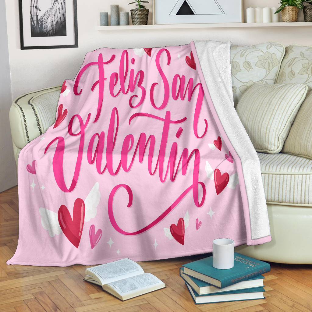 Feliz San Valentin Blanket