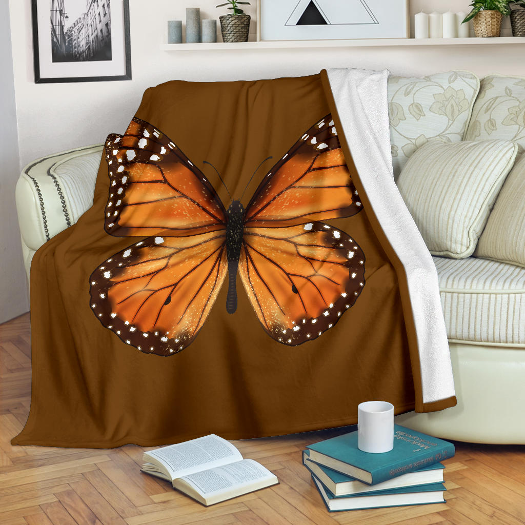 brown butterfly blanket - Top Content | POD Collection | Free Shipping