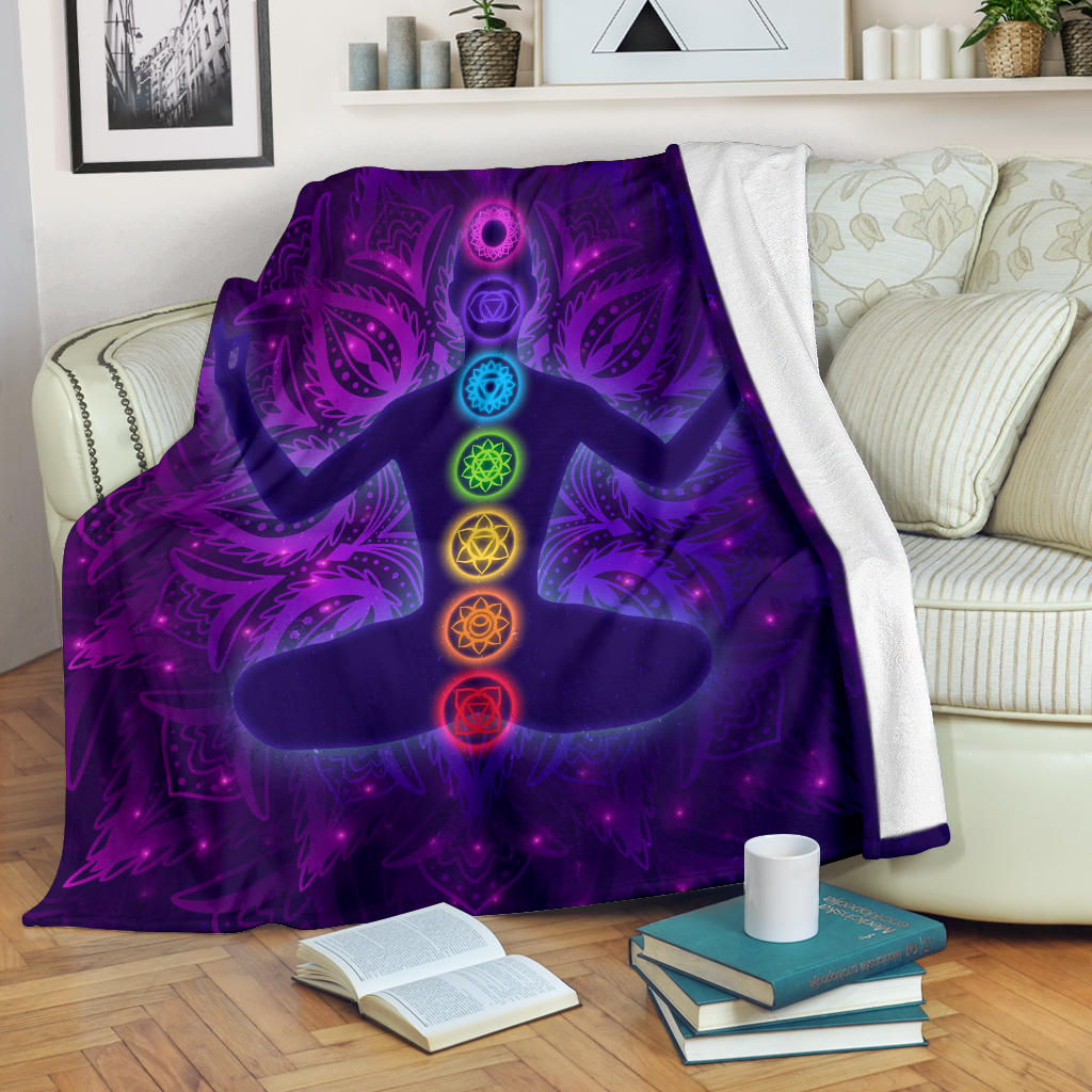 chakras meditation yoga energy blanket - Top Content | POD Collection | Free Shipping