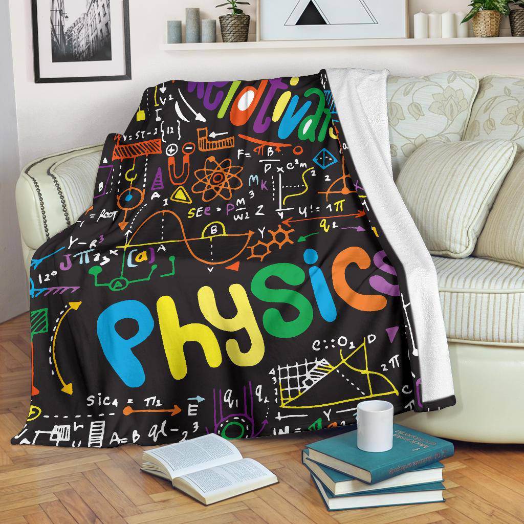 Physical Formulas Science Premium Blanket - Top Content | POD Collection | Free Shipping