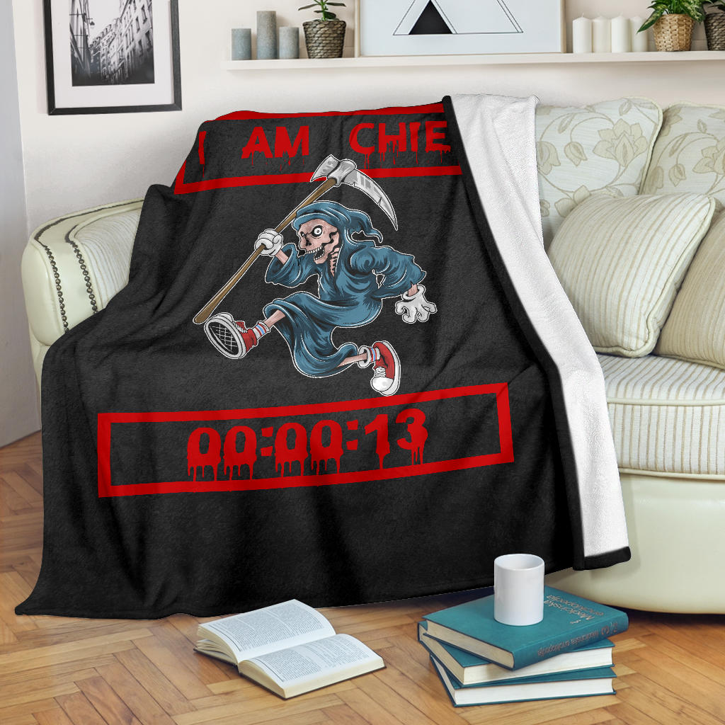 KC 13 Seconds Chiefs Premium Blanket