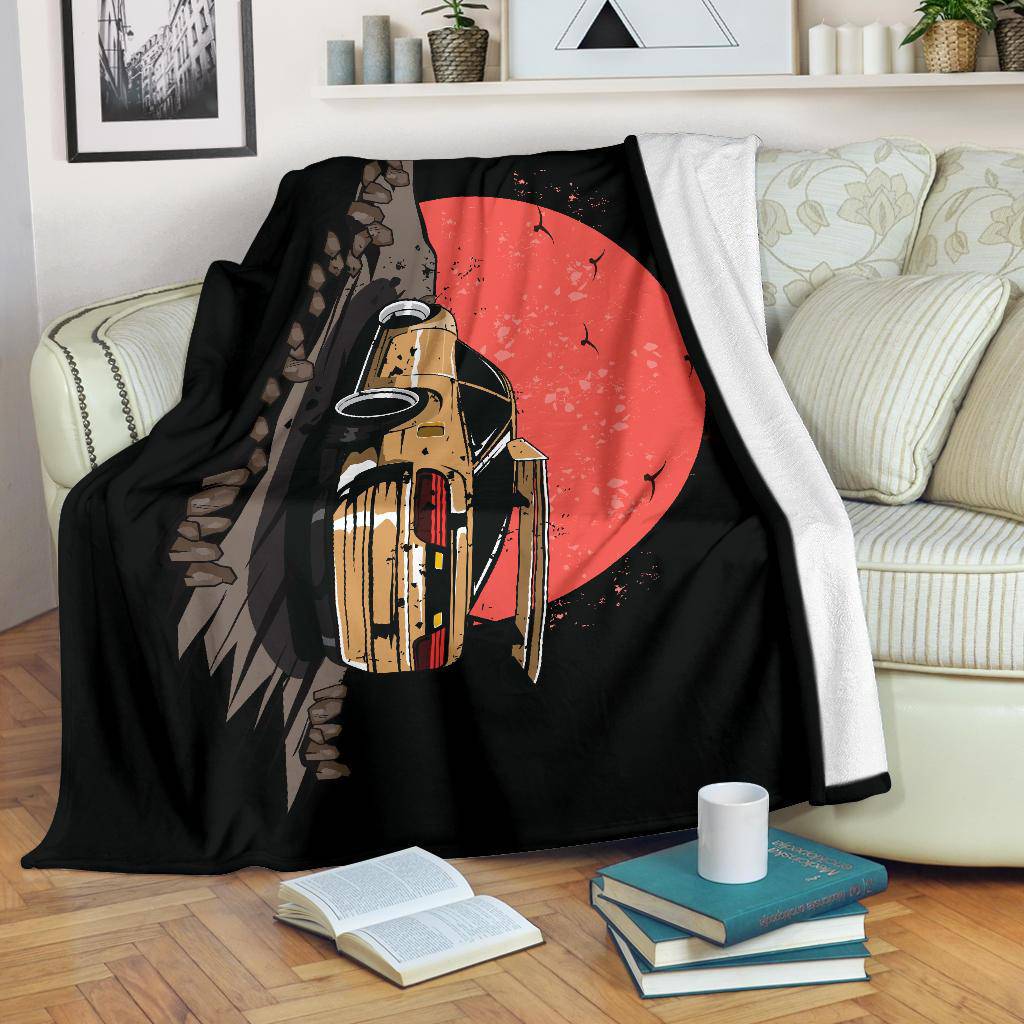 Speed Car Auto Moon Art Cartoon Premium Blanket - Top Content | POD Collection | Free Shipping