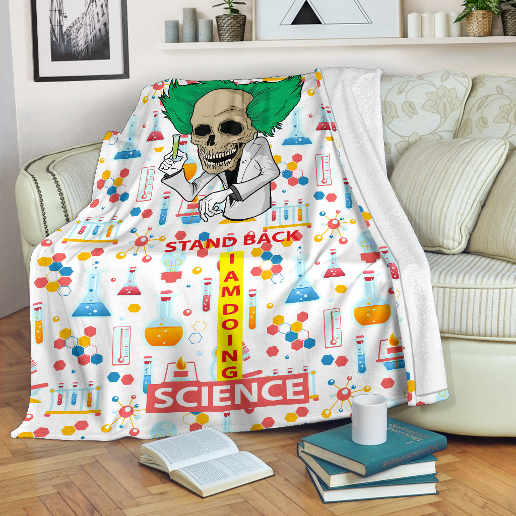 Science Fleece Blanket - The Professor