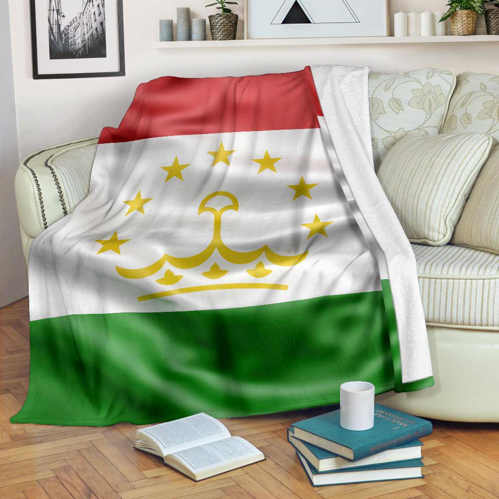 Tajikistan Flag Patriot Premium Blanket - Top Content | POD Collection | Free Shipping