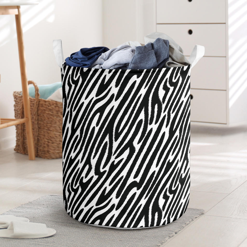 Laundry Basket Zebra Animal Print