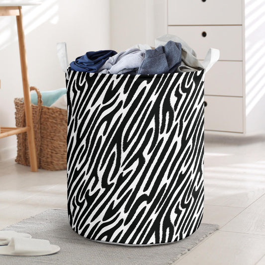 Laundry Basket Zebra Animal Print