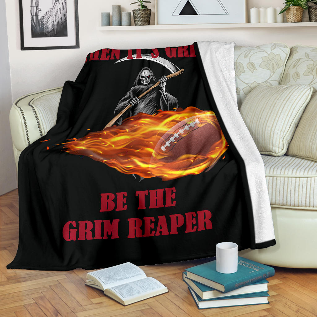 When It's Grim Be The Reaper Blanket