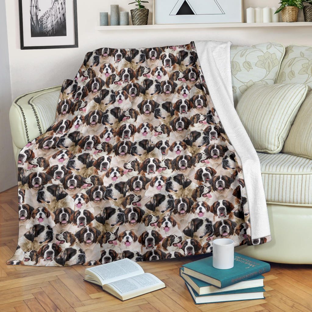 St Bernard Full Face Blanket