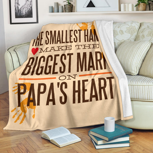 The Smallest Hands Fleece Blanket