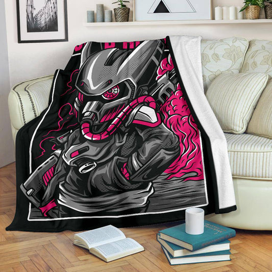 World War Style Art Cartoon Premium Blanket - Top Content | POD Collection | Free Shipping