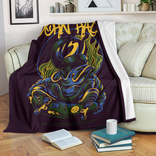 Born Race Style Japanese Art Premium Blanket - Top Content | POD Collection | Free Shipping