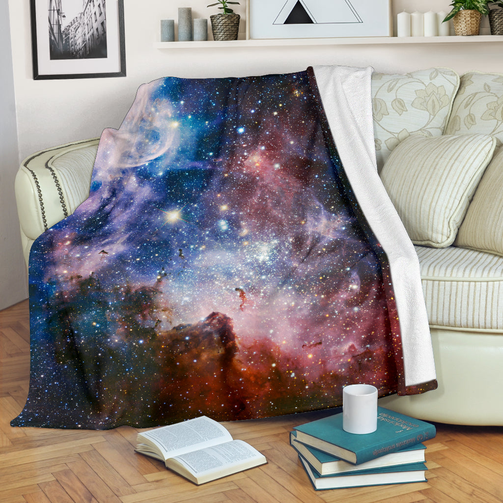 Carina Nebula Micro-Fleece Space Blanket