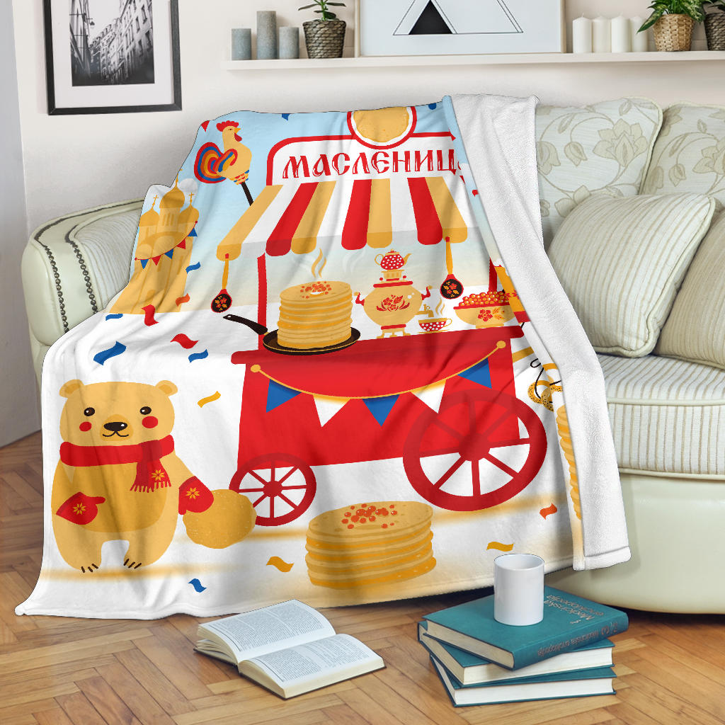 vector set theme sussian holiday carnival blanket - Top Content | POD Collection | Free Shipping