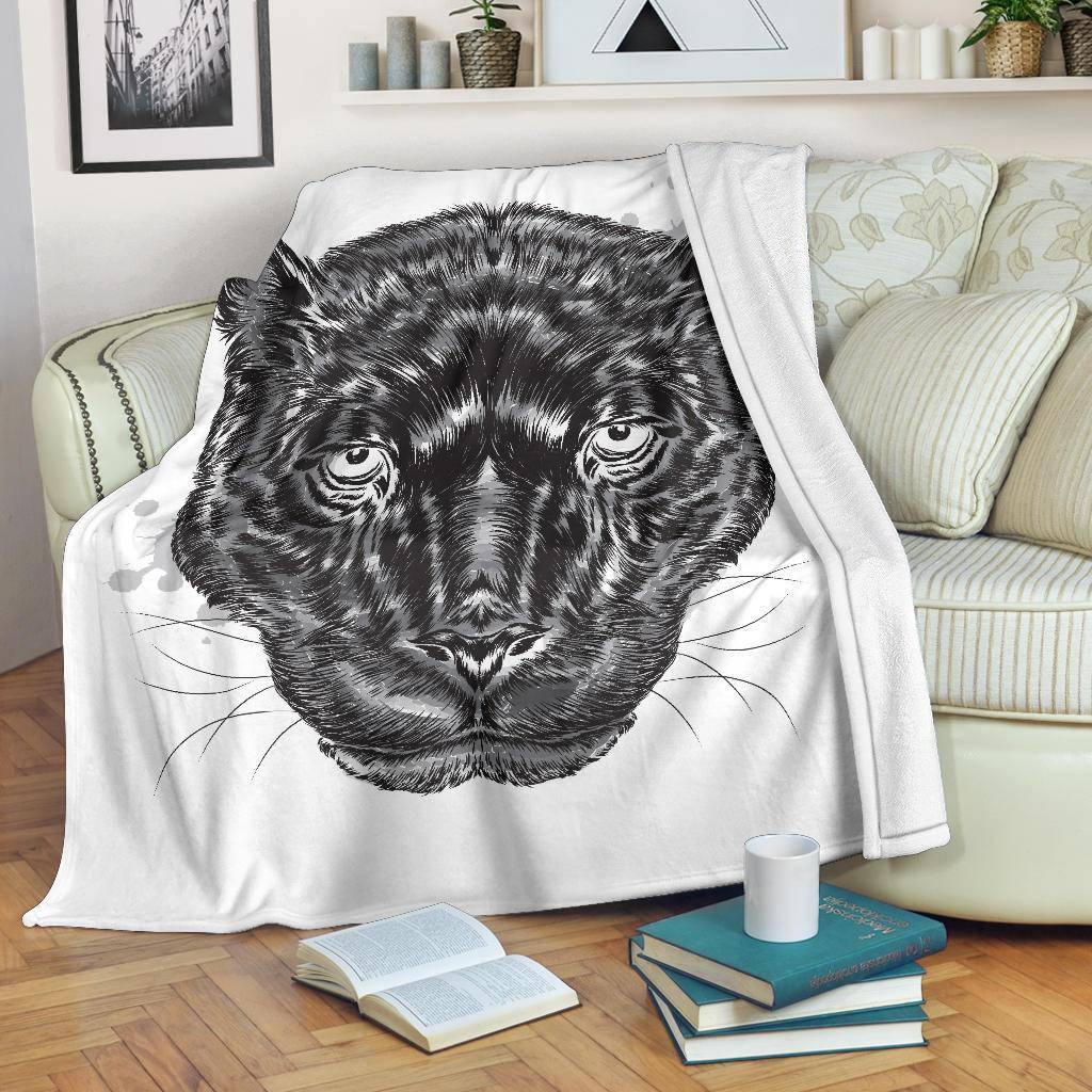 Beautiful Black Panther Premium Blanket - Top Content | POD Collection | Free Shipping