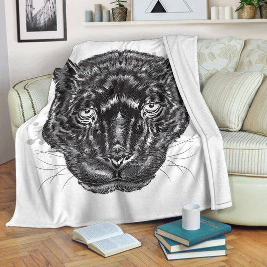 Beautiful Black Panther Premium Blanket - Top Content | POD Collection | Free Shipping