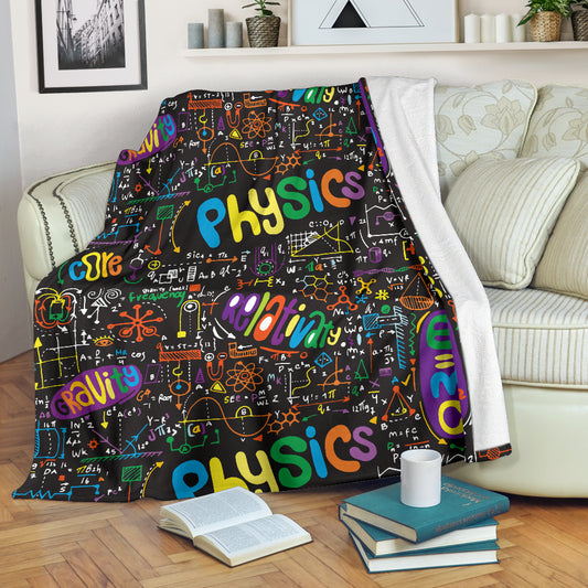 Physics Fleece Blanket