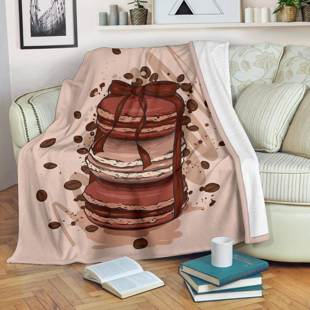 Premium Blanket Cartoon Sweet Cakes Ribbon GIft - Top Content | POD Collection | Free Shipping