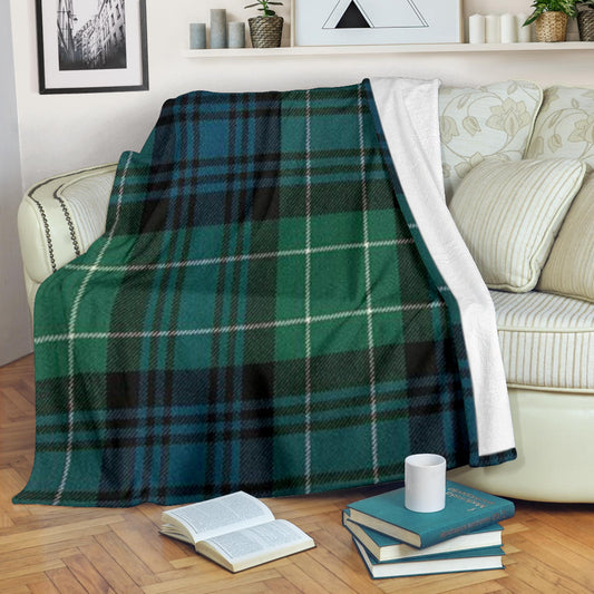 Abercrombie Tartan Fleece Blanket