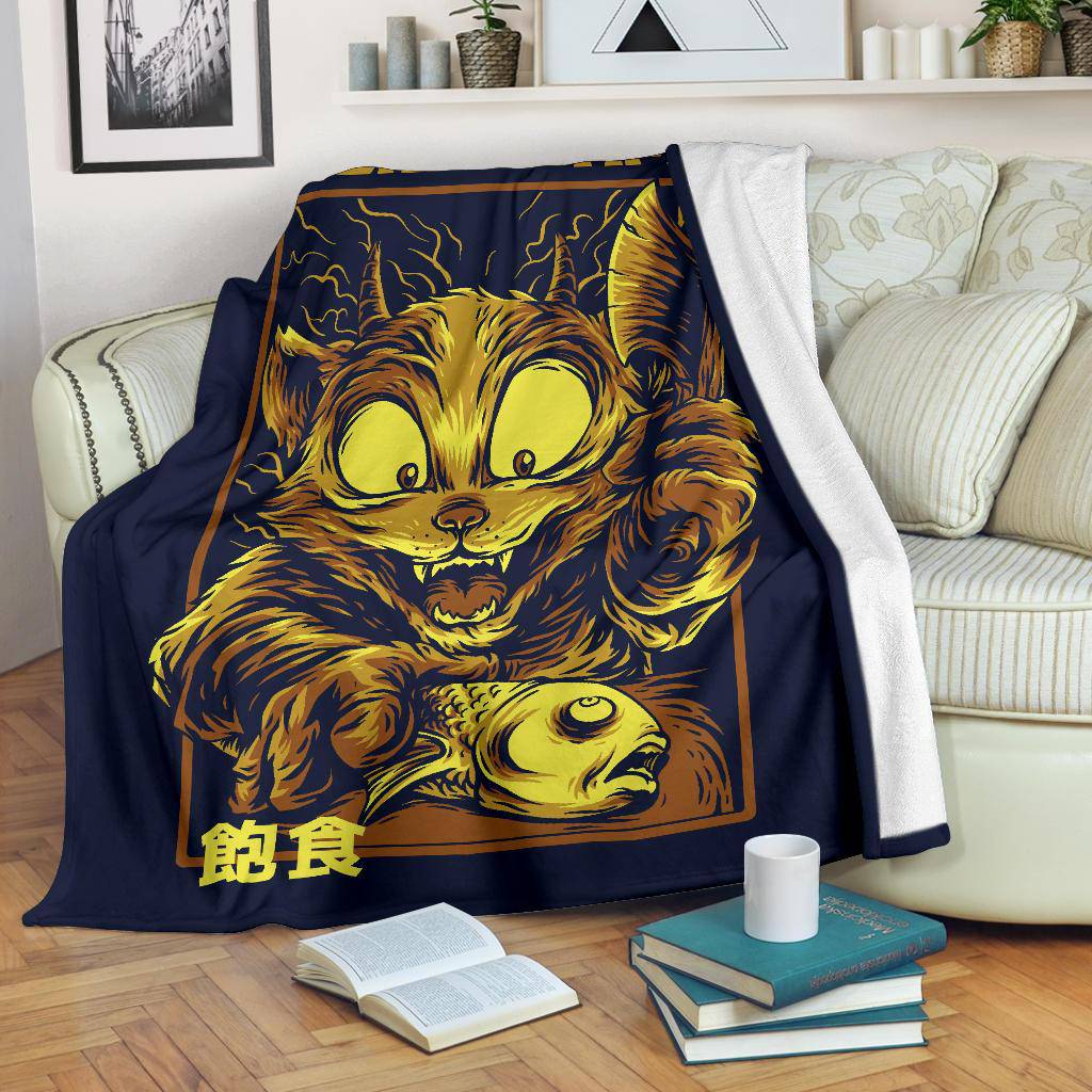 Cooking Time Chef Art Cartoon Premium Blanket - Top Content | POD Collection | Free Shipping