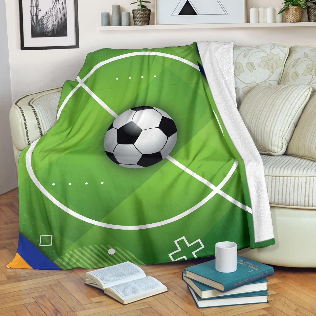 gradient football field blanket - Top Content | POD Collection | Free Shipping