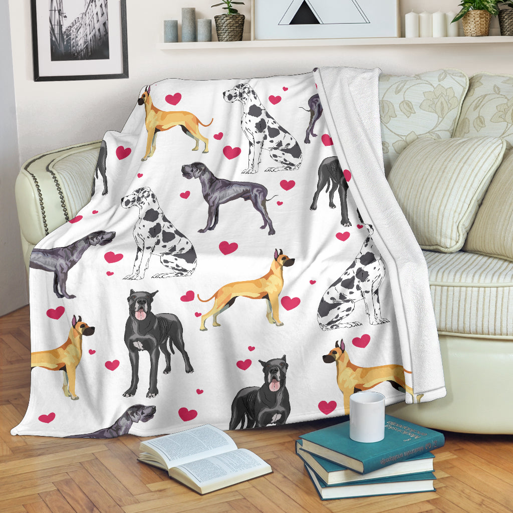 Great Dane - - 1026 Blanket