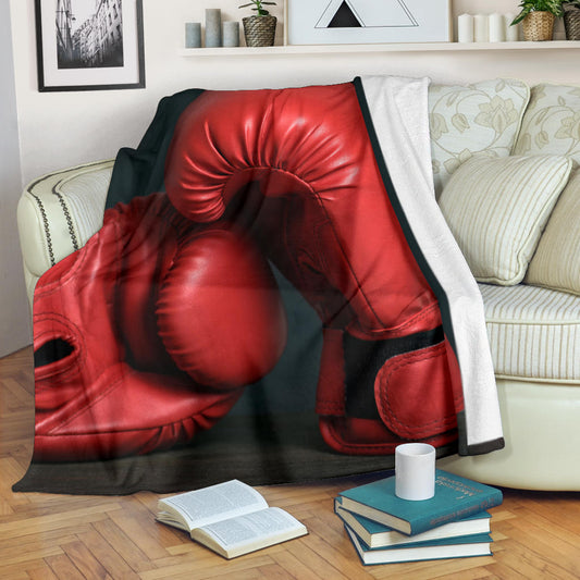 big red boxing gloves blanket - Top Content | POD Collection | Free Shipping