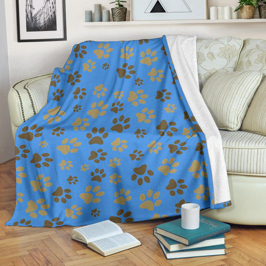 Paw Prints Blanket