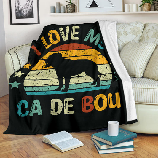 Majorcan Mastiff (Ca de Bou) Blanket, Majorcan Mastiff Gifts, Majorcan Mastiff Throw Blanket