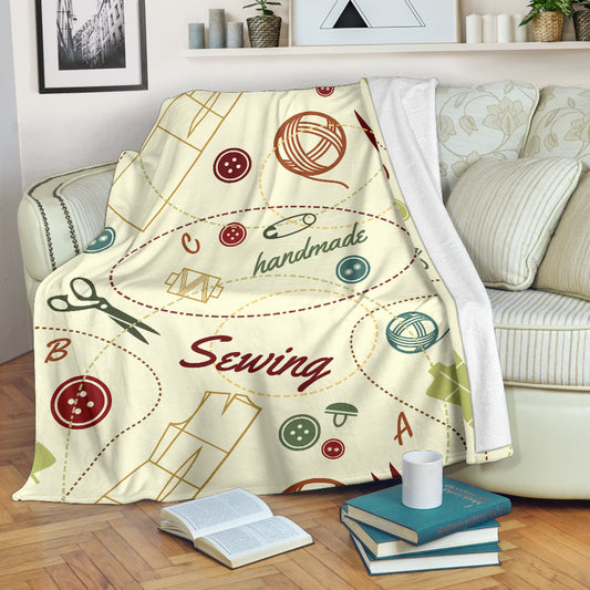 Sewing Fleece Blanket