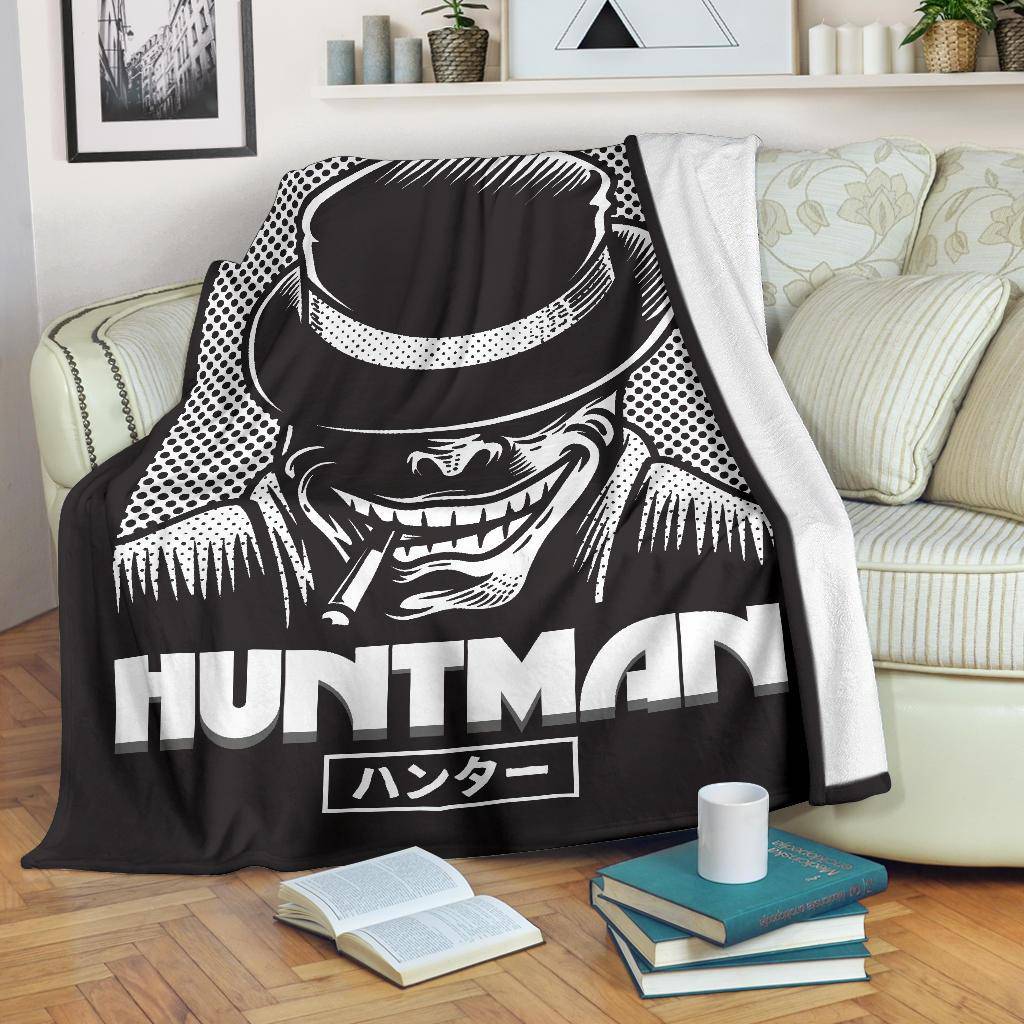 Huntman Japanese Art Cartoon Premium Blanket - Top Content | POD Collection | Free Shipping