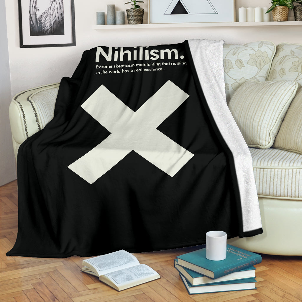 Nihilism Fleece Blanket