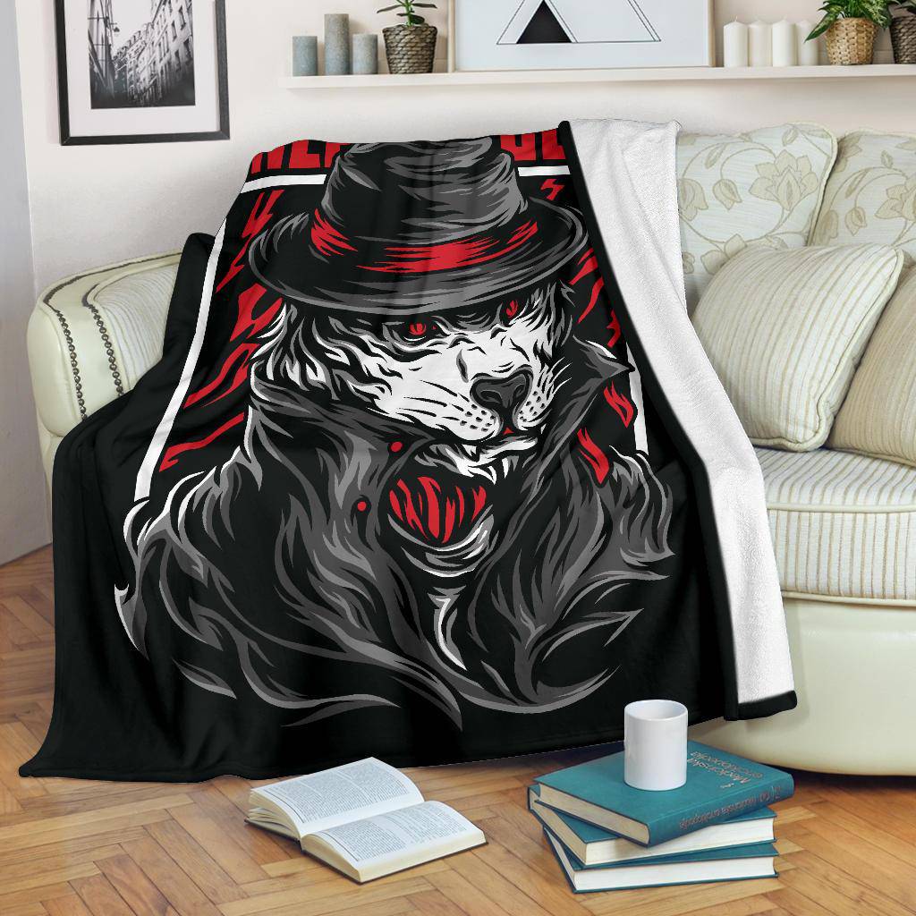 Sneak Tiger Japanese Style Art Premium Blanket - Top Content | POD Collection | Free Shipping