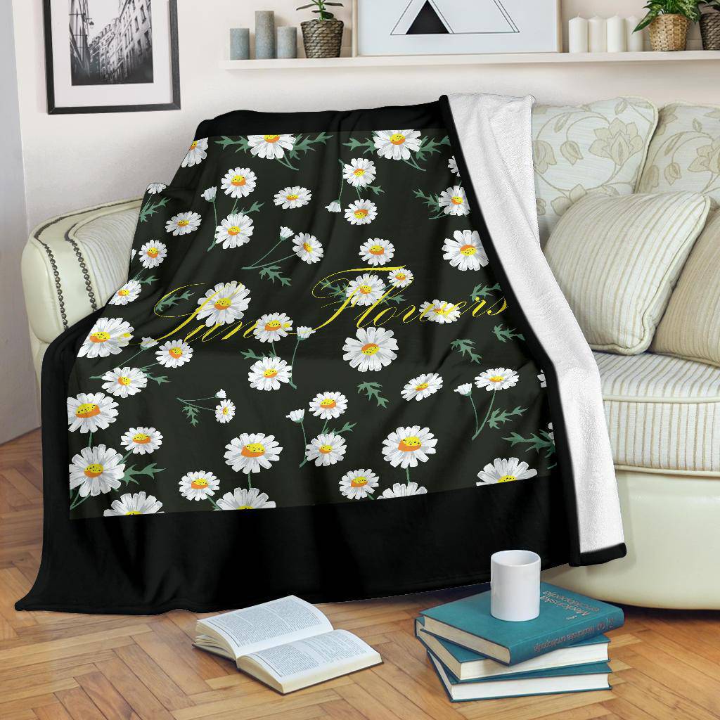 Plant Sun Flowers Art Premium Blanket - Top Content | POD Collection | Free Shipping