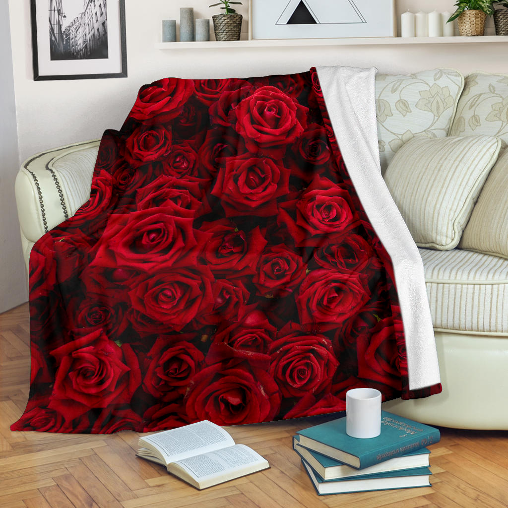 Red Roses Blanket