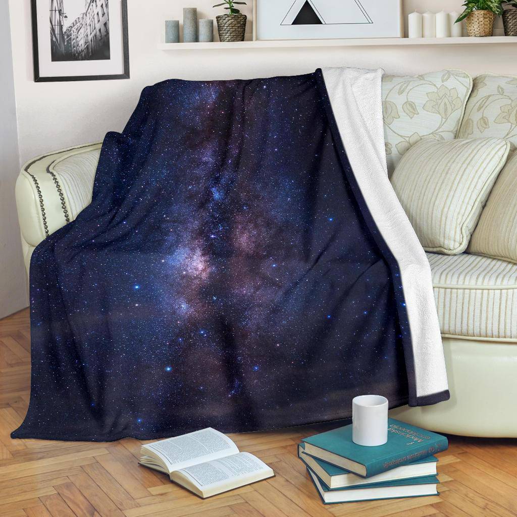 Milky Way Galaxy Stars Premium Blanket - Top Content | POD Collection | Free Shipping